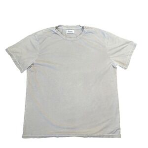 Rowan Asher Standard Gray Supima Cotton T-Shirt Mens Large Made in USA MKTP0002
